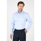 İmza Erkek Mavi Sert Yaka %100 Pamuk Comfort Fit Gömlek 1004250323