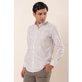 İmza Erkek Sarı Uzun Kollu Baskılı Pamuklu Likralı Slim Fit Dar Kesim Gömlek 1004230136