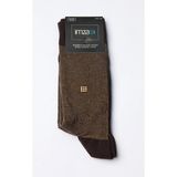 İmza Kahverengi Desenli Bambu Soket Çorap 1060260151 - Standart