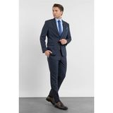 İmza Lacivert Kırlangıç Yaka 6 Drop Slim Fit Tam Astar Esnek Takım Elbise 1001260158 - 46
