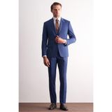İmza Lacivert Kırlangıç Yaka Esnek Bel 6 Drop Slim Fit Tam Astar Takım Elbise 1001255168