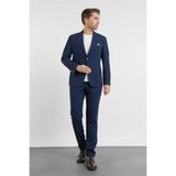 İmza Lacivert Mono Yaka 6 Drop Slim Fit Esnek Takım Elbise 1001260157 - 46