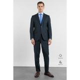 İmza Lacivert Mono Yaka Esnek Bel 6 Drop Comfort Fit Tam Astar Esnek Takım Elbise 1001260151