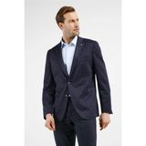 İmza Lacivert Mono Yaka Kareli Desen Esnek 6 Drop Comfort Fit Classic Ceket 1002255153 - 56 - Regular Fit