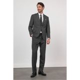 İmza Siyah Mono Yaka 4 Drop Comfort Fit Tam Astar Esnek Takım Elbise 1001260168