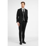 İmza Siyah Mono Yaka 6 Drop Slim Fit Tam Astar Esnek Takım Elbise 1001255173 - 48