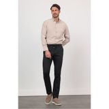 İmza Siyah Yan Cep Keten Slim Fit Keten Karışımlı Jogger Pantolon 1003260169