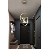 Imza Toplu Modern Sarkıt LED Avize - 1 - Gold
