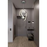 Imza Toplu Modern Sarkıt LED Avize - 2 - Krom