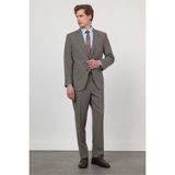 İmza Yeşil Mono Yaka 4 Drop Comfort Fit Tam Astar Esnek Takım Elbise 1001260168 - Açık Yeşil - 52