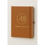 imzatasarım Isme Kişiye Özel Baskılı Ajanda Defter Taba Rengi