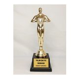 imzatasarım Kişiye Özel Isim Baskılı Yılın Babası Babalar Günü Anneler Günü Oscar Ödülü Oscar Heykel Kupa 26 Cm