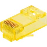 İmzatech Imzatech Ez RJ45 Konnektör (Sarı) 100'LÜ Kavanoz