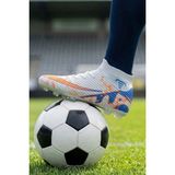In Step Air Erkek Beyaz Futbol Kramponu - Çoraplı Bilekli Halı Saha Ayakkabısı - 601