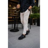 In Step Veltron Kıng Paolo Erkek Günlük Spor Ayakkabı – Hafif, Nefes Alabilen Triko Yüzeyli Konforlu Siyah Sneaker