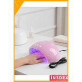İn3dex 15 LED 45W Uv Oje Kurutucu Makine Pembe Kedi Desenli - 0 - Siyah