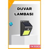 İn3dex 20 LED Solar Sensörlü Bahçe Lambası IP65 Su Geçirmez - Standart