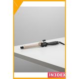 İn3dex 25 mm Seramik Saç Maşası Hacimli Dalga Bukle - 0 - Siyah - Standart