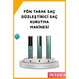İn3dex 360° Dönebilen Iyon Teknolojili Profesyonel Saç Kurutma ve Şekillendirme Makinesi - 0 - Siyah - Standart