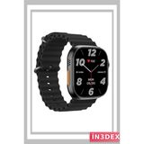 İn3dex 49MM Geniş Ekran Su Geçirmez Akıllı Saat Konuşma Özellikli WS28 Ultra - Altın - Siyah - 35 - 48 mm - Standart