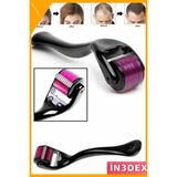 İn3dex 540 Iğneli Titanyum Uçlu Derma Roller 1mm Saç ve Cilt Bakım - Standart