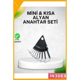 İn3dex 9 Parça Alyan Anahtar Seti Isıl Işlem Çelik Altıgen L Takım - Standart