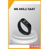 İn3dex Adım Sayar Akıllı Bileklik Kalp Atış Ölçer Uyku Takibi Suya Dayanıklı - Altın - Siyah - 35 - 48 mm - Standart