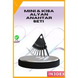 İn3dex Alyan Anahtar Seti 9 Parça Metrik Ölçüler Pratik Taşıma - Standart