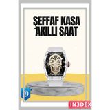 İn3dex Bluetooth Gps Sesli Asistanlı Dokunmatik Akıllı Saat - Altın - Siyah - 35 - 48 mm - Standart