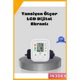 İn3dex Dijital Tansiyon Aleti Üst Koldan Ölçüm Ihb Aritmi Uyarılı Çift Hafızalı