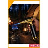 İn3dex Doldurulabilir Alev Ayarlı Mutfak Barbekü Torch Çakmak - Standart