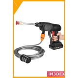 İn3dex Kablosuz Yüksek Basınçlı Araba Yıkama Makinesi 21V Taşınabilir - Standart