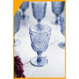 İN3DEX Magic Serisi Lacivert Akrilik Kadeh | Kırılmaz Su ve Meşrubat Bardağı 450 ml