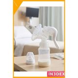 İn3dex Manuel Göğüs Pompası 180 ml Masaj Modlu Hafif Taşınabilir - 15 mm - Sarı