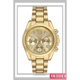 İn3dex Metal Roma Rakam Detaylı Bayan Kol Saati Gold - Altın - Siyah - 35 - 48 mm - Standart