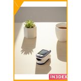 İn3dex Parmak Tipi Pulse Oksimetre Oksijen Doygunluğu Ölçer Taşınabilir - 00 Beyaz - Standart
