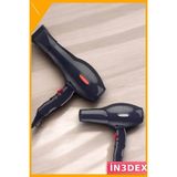 İn3dex Profesyonel Saç Kurutma Makinesi 2200 Watt Ac Motor Güçlü - Antrasit - Sarı