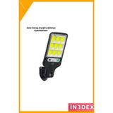 İn3dex Sensörlü Solar Sokak Lambası Hareket Algılamalı Dış Mekan Aydınlatma - 00 Beyaz - Standart