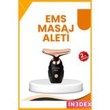 İn3dex Ultrasonik Yüz Masaj Cihazı Ev Tipi Profesyonel Cilt Bakımı - 000-Siyah