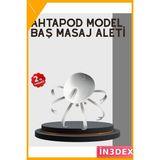 İn3dex Usb-C Şarjlı Kafa Derisi Masaj Aleti 3 Kademeli Hız Sessiz - 0 - Siyah