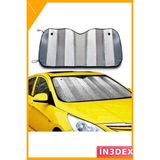 İn3dex Uv Korumalı Katlanabilir Ön Cam Güneşlik Tüm Araçlar Için - Standart - Açık Sarı