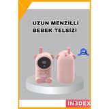 İn3dex Uzun Menzilli Bebek Telsizi 22 Kanal LCD Ekran Vox Modu 400 Mah - Standart
