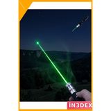 İn3dex Yeşil Işıklı Taşınabilir Lazer Kalem Sunum Işaretleyici