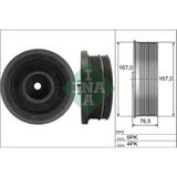Ina Mtxdpn Krank Kasnagi Bmw M47 N E81 E87 E46 E90 E91 E60 E61 E83 - Renkli