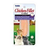 INABA Churu Kediler Tavuk ve Karides Püresi Ödül Maması - Lezzetli Kedi Atıştırmalıkları - Pürüzsüz ve Pürüzsüz Doku - Kedi Maması - 4 Tüp x 14 g