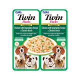 Inaba Churu Twin Packs Tavuklu Sebzeli 2x40 gr Köpek Çorbası