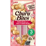 Inaba Ciao Churu Bites Tavuk Sargılı Ton Balıklı ve Somonlu 3x10 gr Kedi Ödül Maması