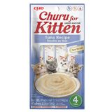 Inaba Ciao Churu Cream Kitten Yavru Kediler İçin Tuna Balıklı 4x14 gr Ödül Maması