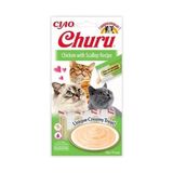 Inaba Ciao Churu Cream Tavuklu ve Deniz Taraklı Sıvı Kedi Ödül Ma
