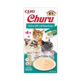 Inaba Ciao Churu Cream Tavuklu Ve Yengeçli Sıvı Kedi Ödül Maması